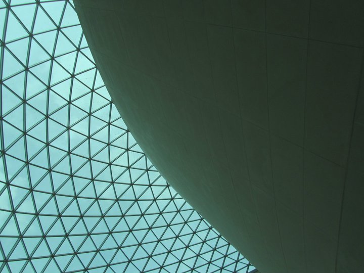 Ceiling at the British Museum, London