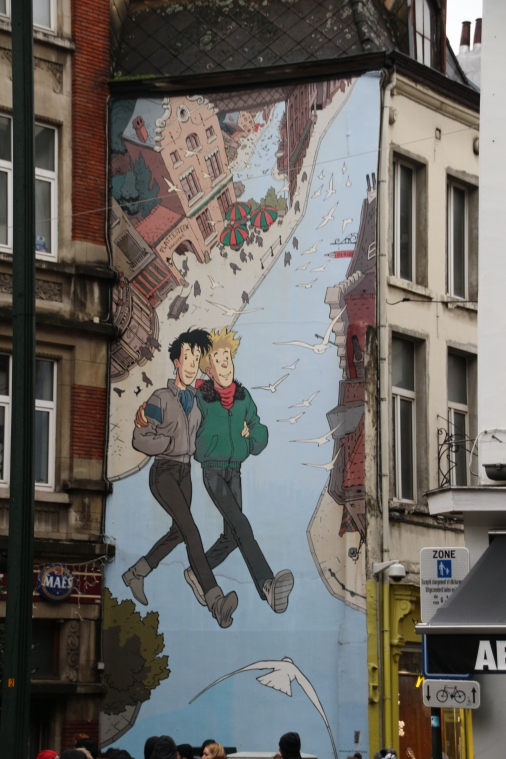 Street art, Brussels, Belgium