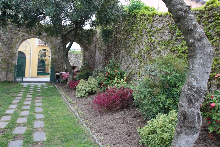Beautiful garden In Ravello, Italy