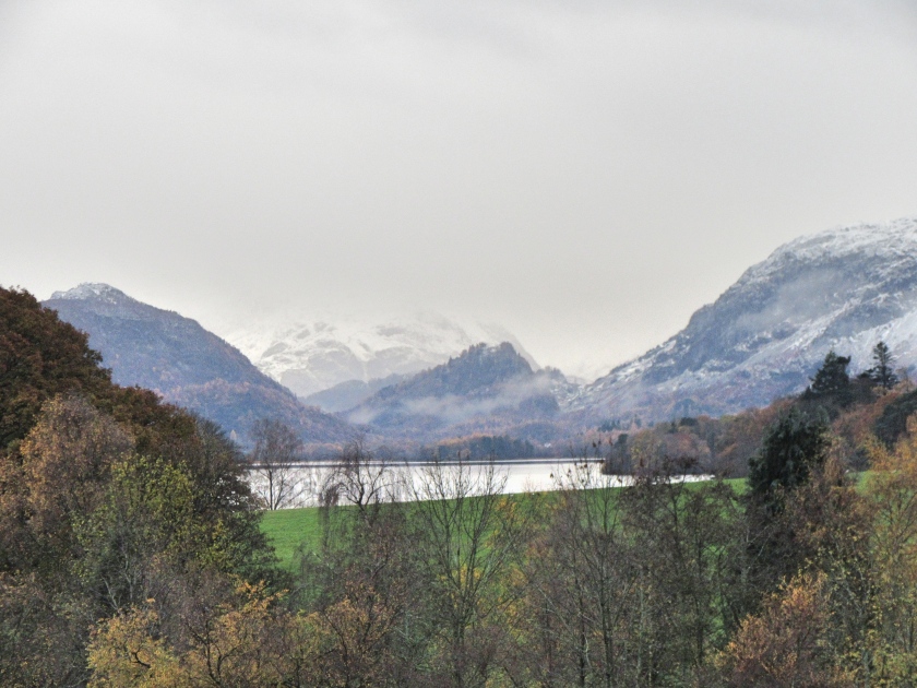 View from the Bedroom at The Highfield, Keswick in Cumbria